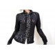 Blusa "Mozart" Negra de Encaje